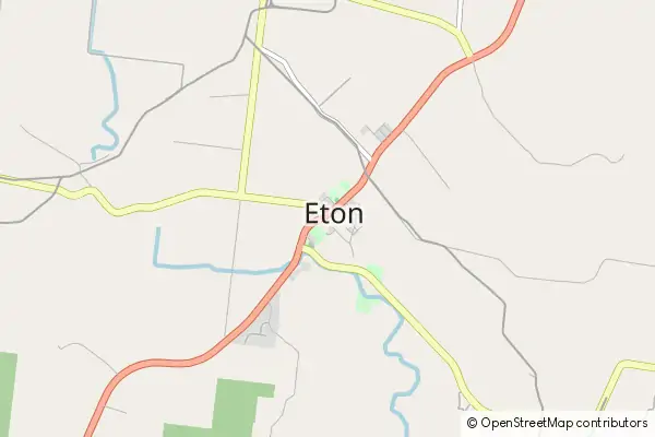 Karte Eton