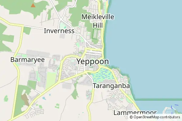 Karte Yeppoon