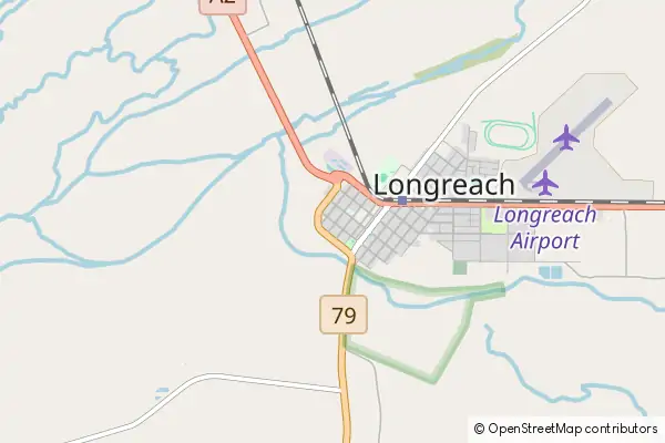 Karte Longreach