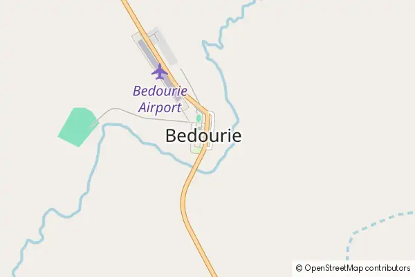 Karte Bedourie