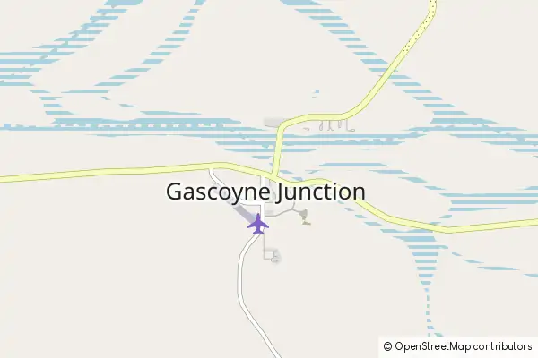 Karte Gascoyne Junction