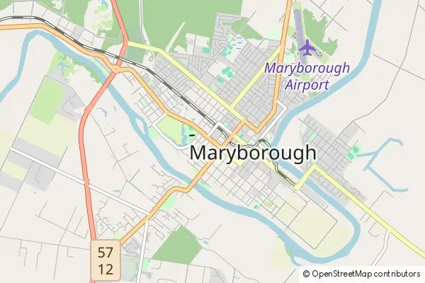 Karte Maryborough