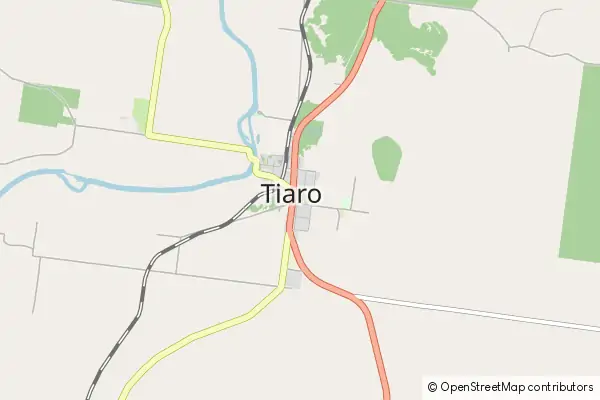 Karte Tiaro