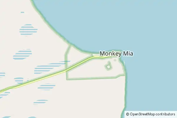 Karte Monkey Mia