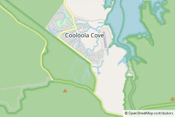 Karte Cooloola Cove