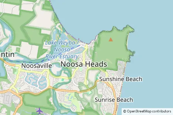 Karte Noosa