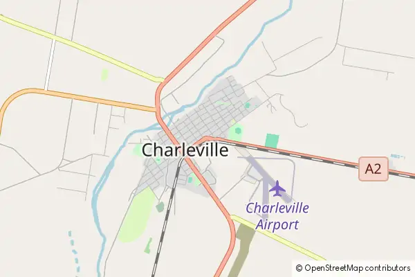Karte Charleville