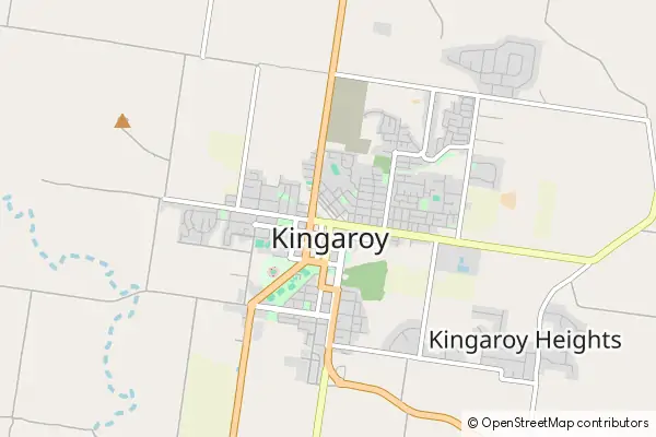 Karte Kingaroy