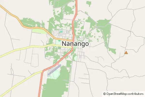 Karte Nanango