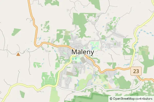 Karte Maleny