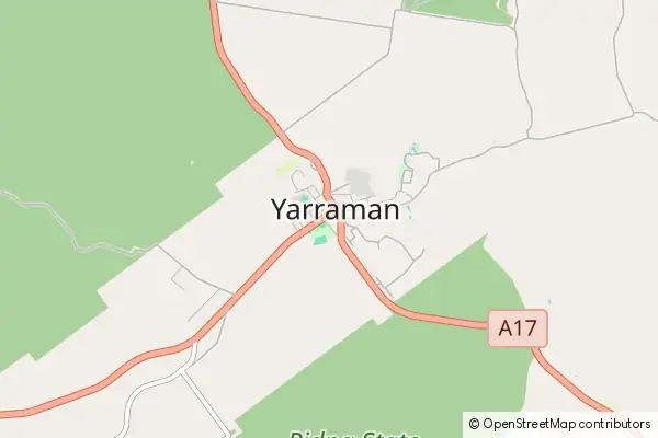 Karte Yarraman