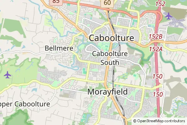 Karte Caboolture South