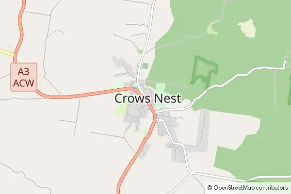 Karte Crows Nest