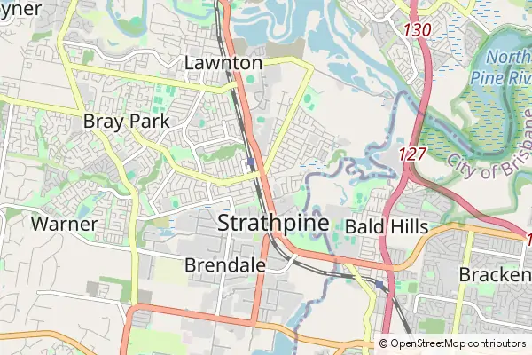 Karte Strathpine