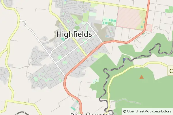 Karte: Highfields • © OpenStreetMap contributors Karte Highfields