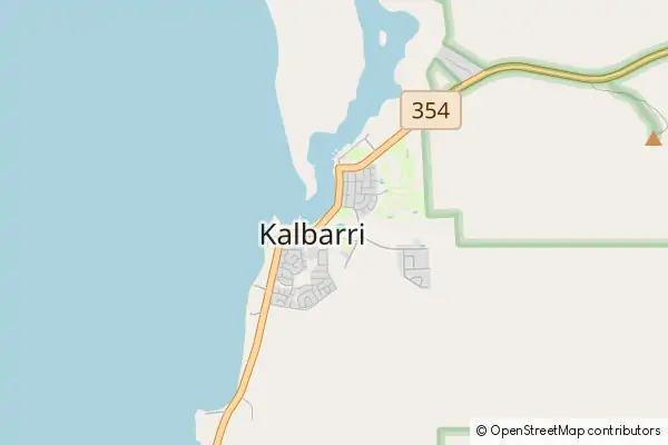 Karte Kalbarri