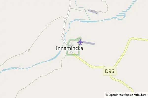 Karte Innamincka