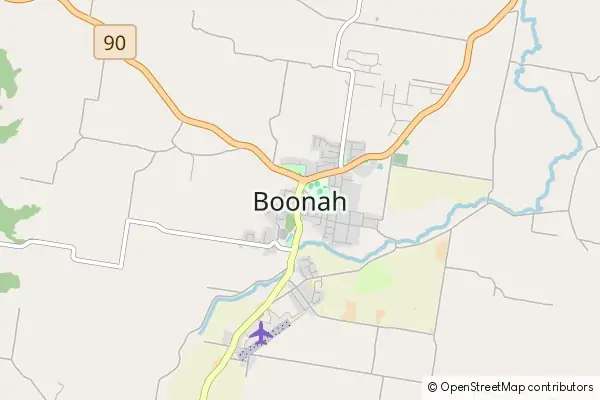 Karte Boonah