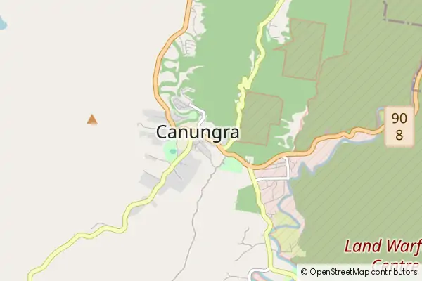 Karte Canungra