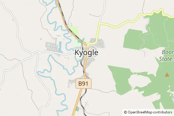 Karte Kyogle