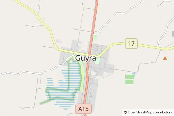 Karte Guyra