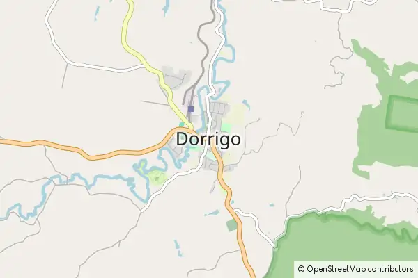 Karte Dorrigo