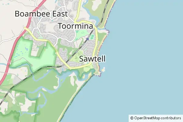 Karte Sawtell