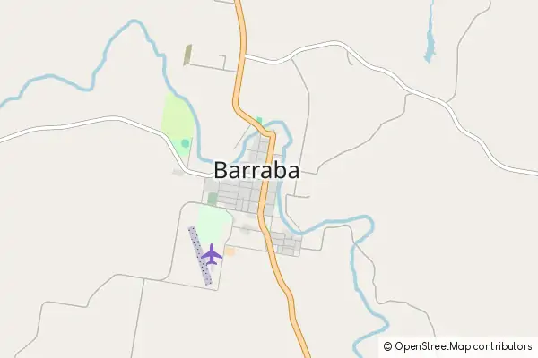 Karte Barraba