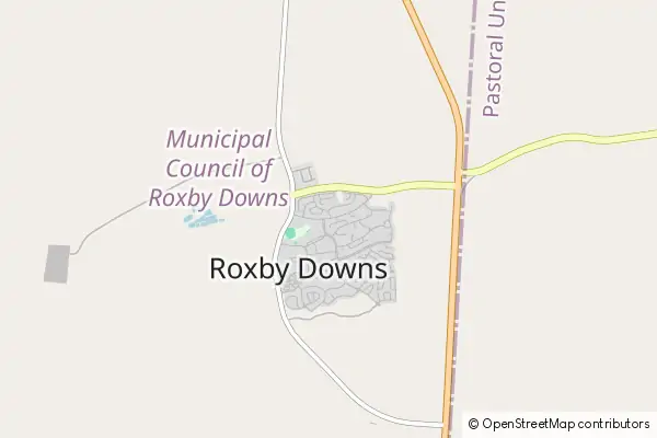 Karte Roxby Downs