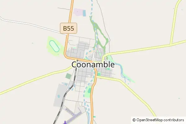 Karte Coonamble