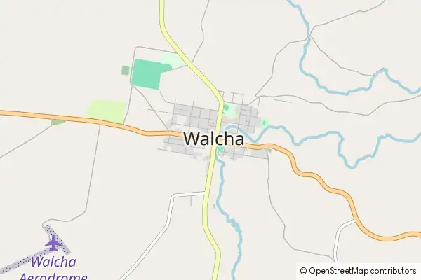 Karte Walcha