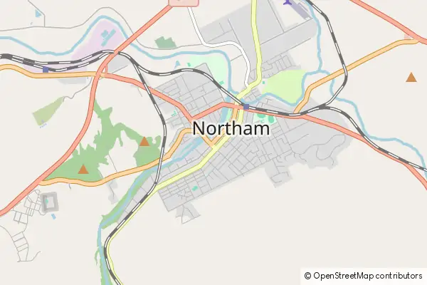 Karte Northam