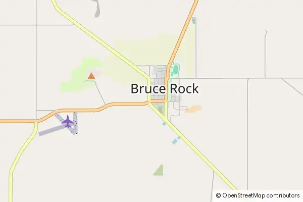 Karte Bruce Rock