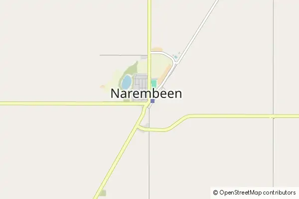 Karte Narembeen