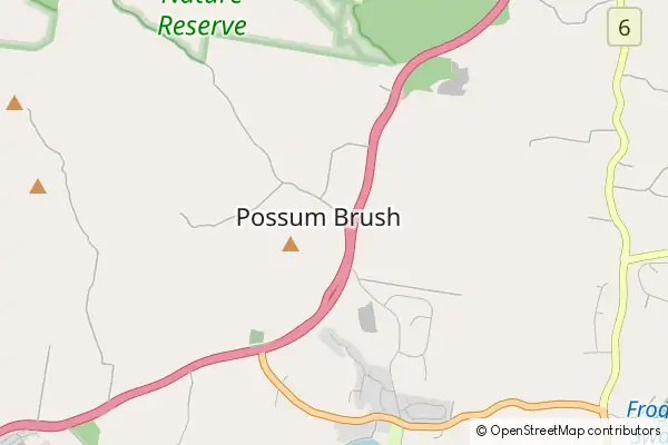 Karte Possum Brush