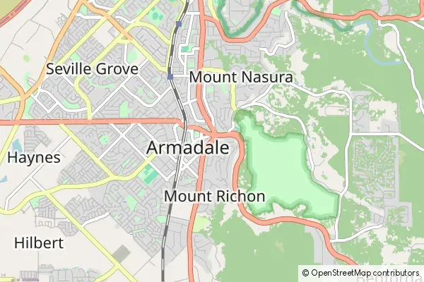Karte Armadale