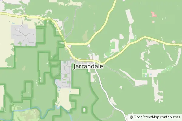 Karte Jarrahdale