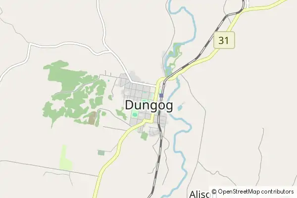 Karte Dungog