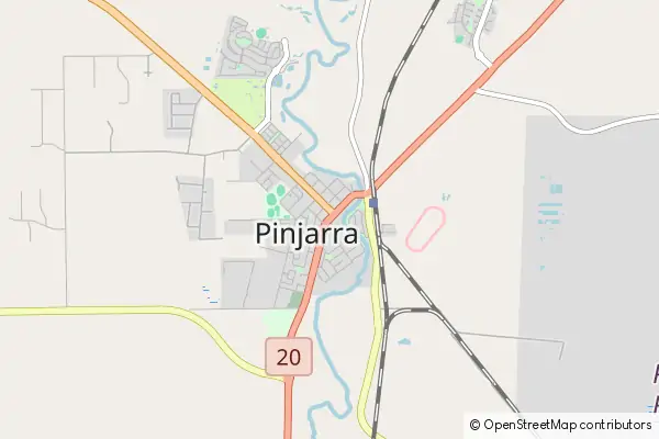 Karte Pinjarra