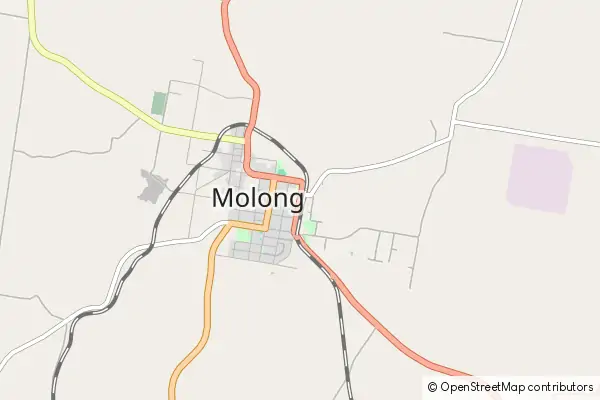 Karte Molong