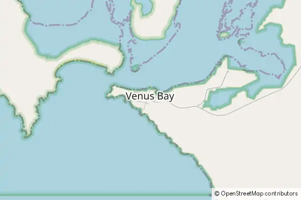 Karte Venus Bay