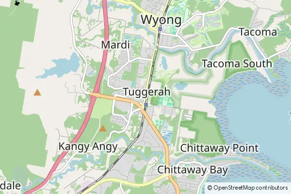 Karte Tuggerah