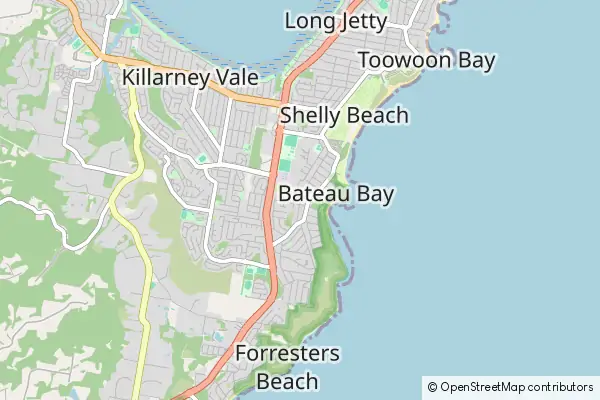 Karte Bateau Bay