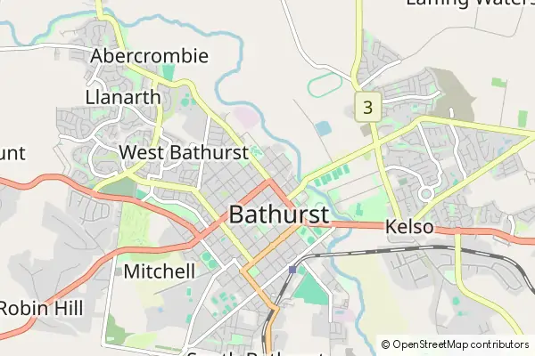 Karte Bathurst