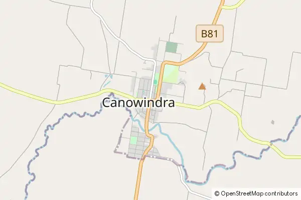 Karte Canowindra