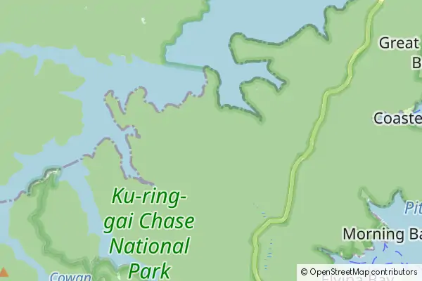 Karte Ku-ring-gai