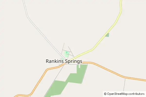 Karte Rankins Springs