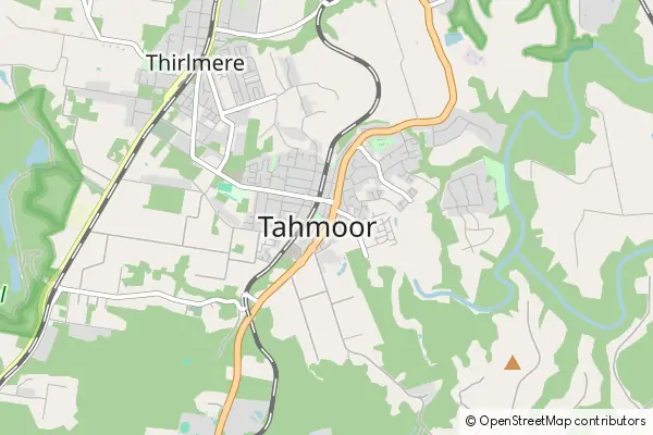 Karte Tahmoor