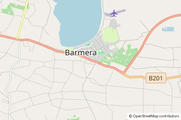 Karte Barmera