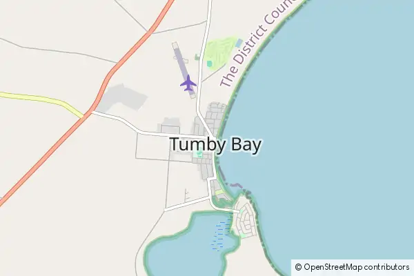 Karte Tumby Bay